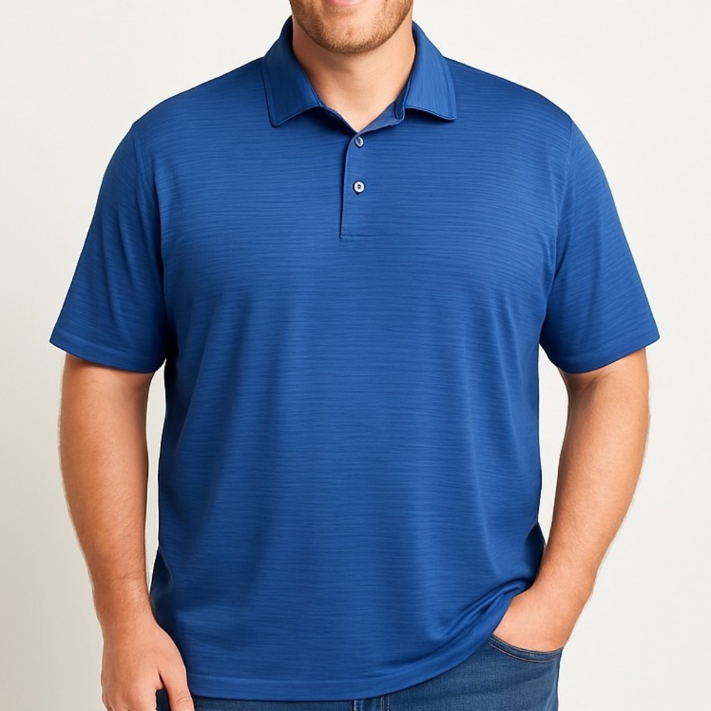 Tommy Bahama IslandZone Polo Shirt Mens XXXL‎ Blue Performance Golf Casual